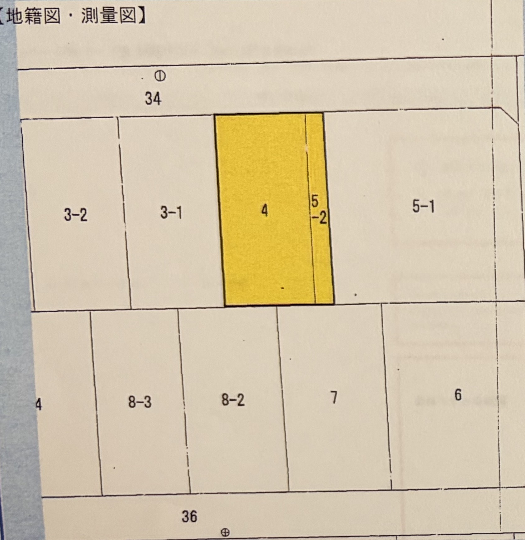 越前市岩本町 区画図